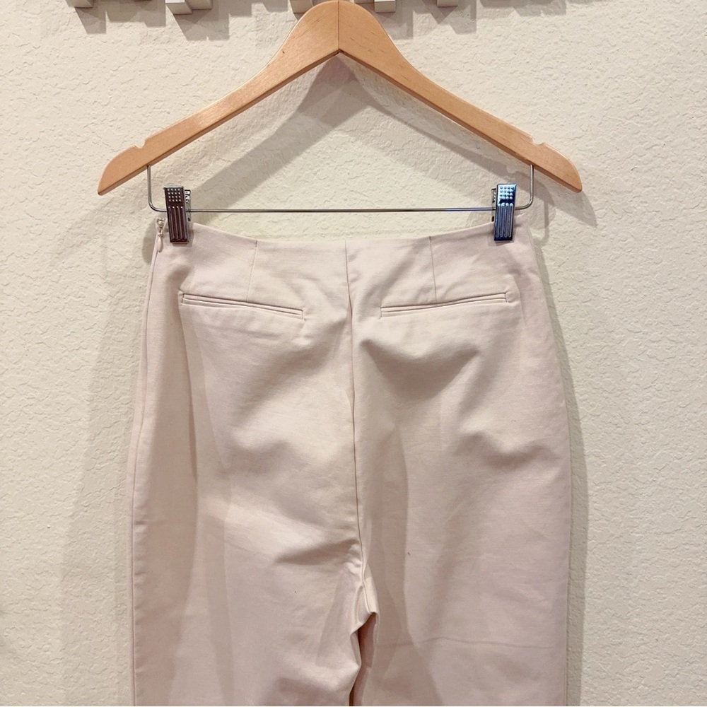 Keepsake the Label Nude Flare Cotton Cropped Trouser Pants Size S Preowned - Picture 5 of 9